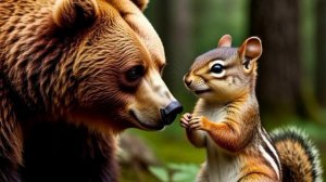 "Медведь и бурундук"- Нивхская сказка, читает Вячеслав Ткачёв