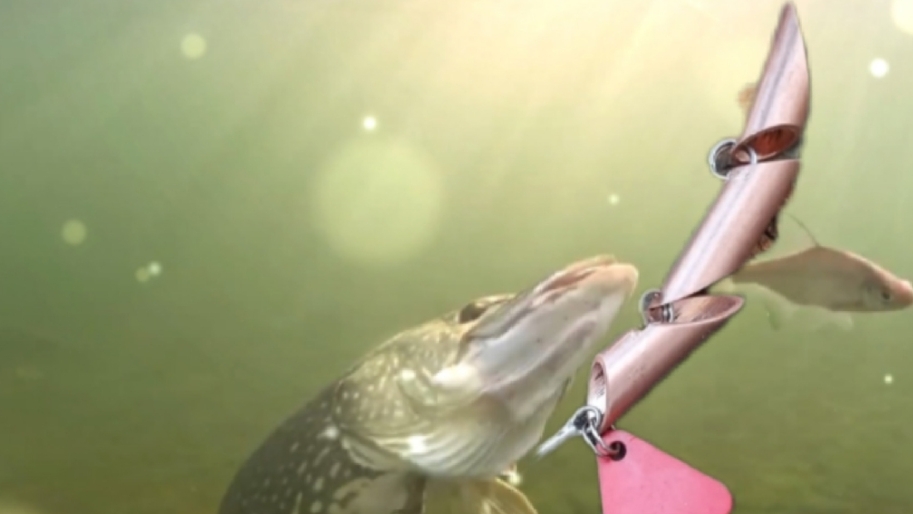 Щучья приманка «Чучундра» из медной трубки: работает в любое время ! Самодельная приманка из трубки!