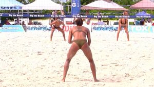 Пляжный волейбол. Девушки 45