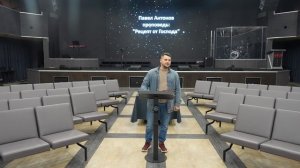Пастор Павел Антонов читает поэму Натальи Лупан «Душа и небо»