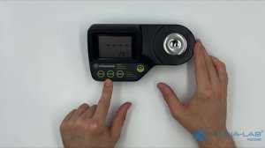 Milwaukee MA884 рефрактометр для измерения вина Brix и алкоголя |Видеоинструкция