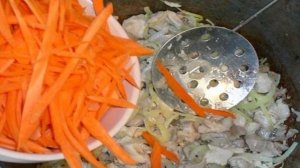 Каша рисовая со свининой