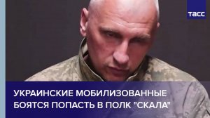 Украинские мобилизованные боятся попасть в полк "Скала"