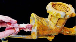 🛑 Реставрация мясорубки 1905 года закончилась аварией! Что пошло не так?! 😱