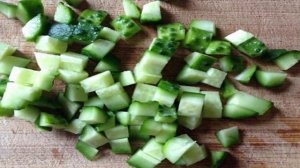 Крабовый салат без кукурузы