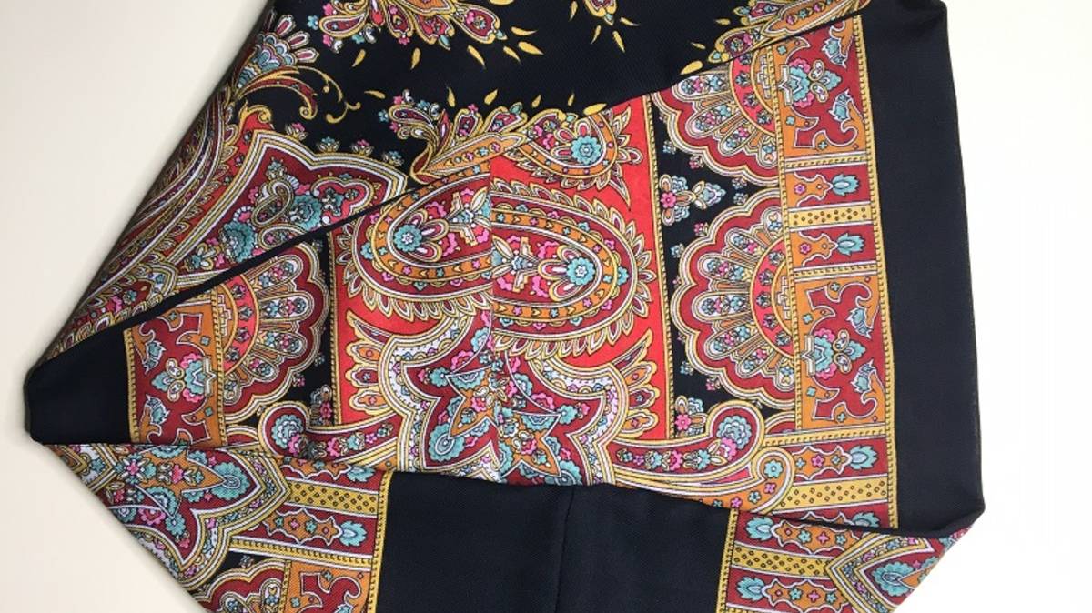 Шерстяной снуд "Бирюсинка" павловопосадский