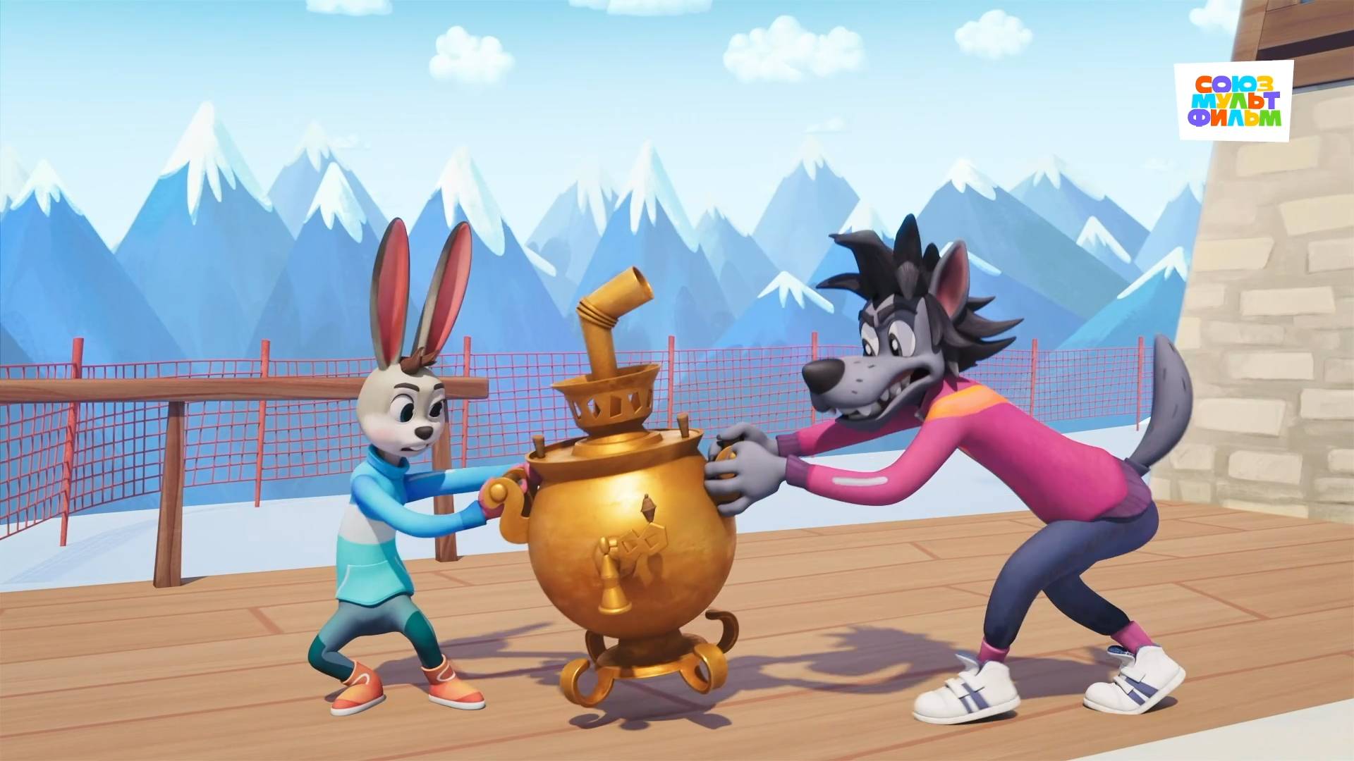 Ну, Погоди! Каникулы – 14 выпуск – Самовар– Союзмультфильм HD