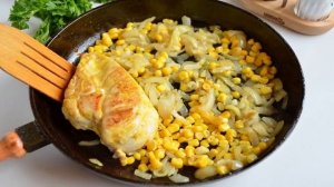 Курица с куркумой в кисло-сладком соусе