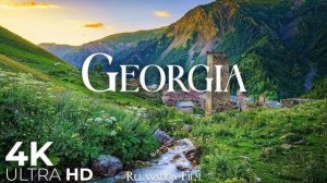 Грузия 4K: Живописный фильм для расслабления с успокаивающей музыкой. 4К TRAVEL