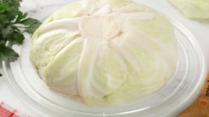 Капуста для голубцов в микроволновке