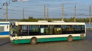 Автобус Scania OmniLink CL94UB (АО 719 22). Покатушки по Барнаулу.