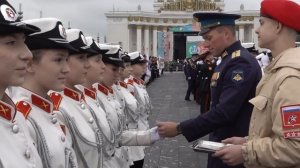 📹Видеосюжет от кадетской династии Хантимировых с торжественной церемонии посвящения в кадеты