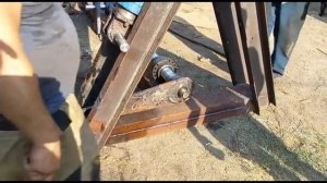 Как "сорвать" гайку на штоке гидроцилиндра?