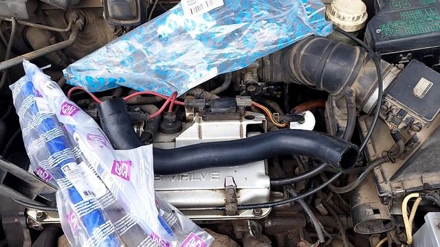 Замена патрубков печки и нижнего патрубка радиатора охлаждения Мицубиси Каризма