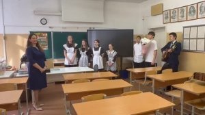 Поздравление классного руководителя с Днём учителя