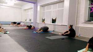 тренировка с гантелями