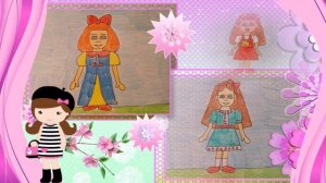 Мои рисунки куклы !