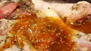 Курица с медом и горчицей