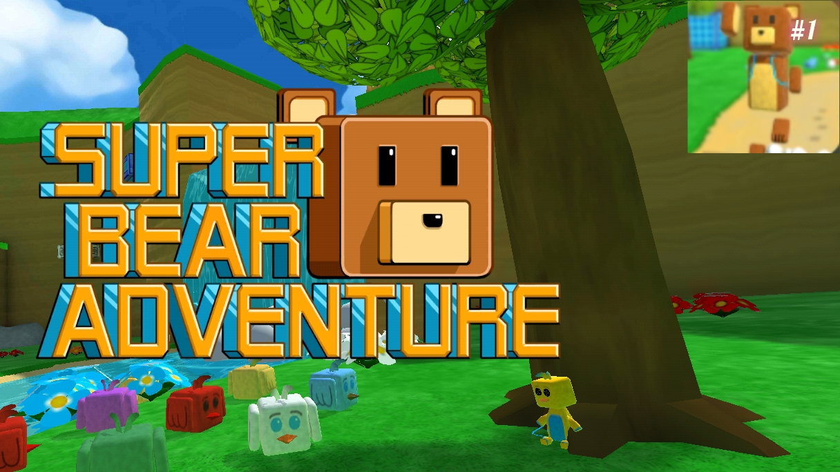 Super Bear adventure1:начало игры