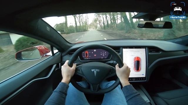 Tesla Model S 100D 2019 POV Test Drive