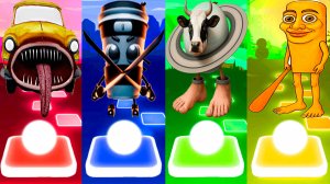 МАШИНА МОНСТР 🆚 КАПУЧИНО АССАСИНО 🆚 ЛАВАКА САТУРНА САТУРНИТА 🆚 ТУН ТУН ТУН САХУР | Tiles №231