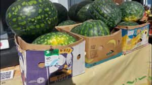 За день до поездки на отдых. Немного в Красносельском. Цены на фрукты-овощи в Динской.