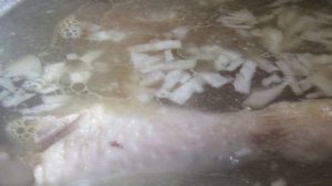 Лапша с курицей