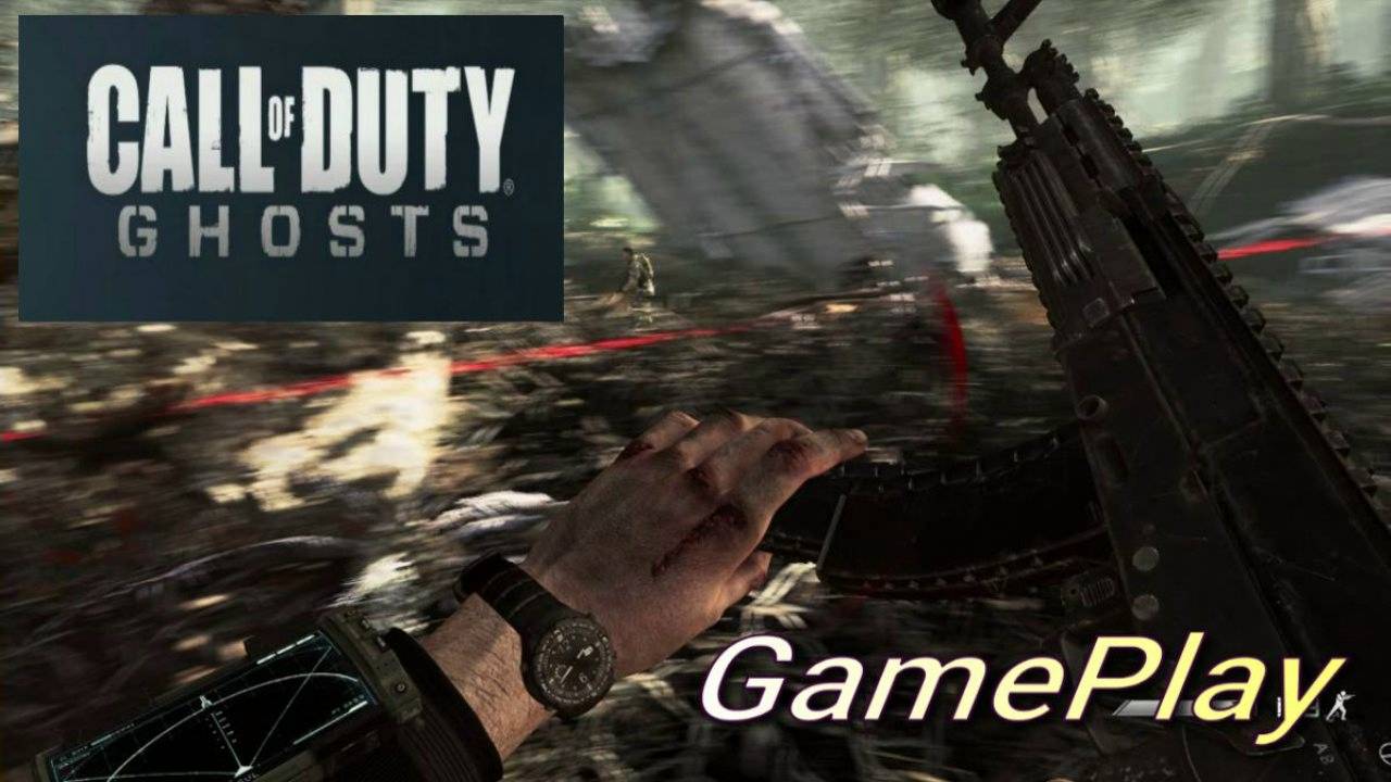 Call Of Duty Ghosts - Игровой процесс на Gtx1650 (GamePlay Без Спойлеров!)