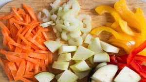 Лапша с овощами