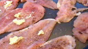 Курица с клюквенным соусом