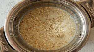 Каша с арахисовой пастой