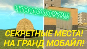 СЕРКЕТНЫЕ МЕСТА В ГРАНД МОБАЙЛ! #2