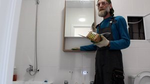 Собираем Зеркальный шкафчик - Скан санузел