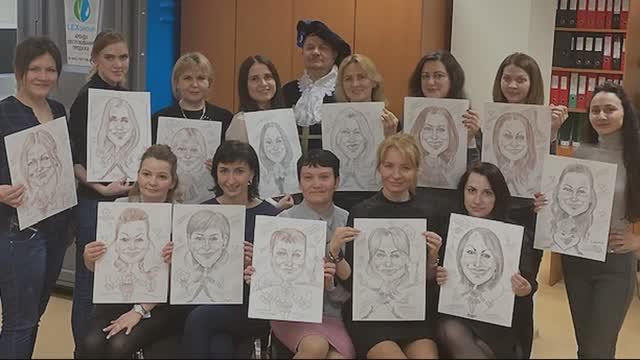 шаржист на праздник 1 смотреть онлайн