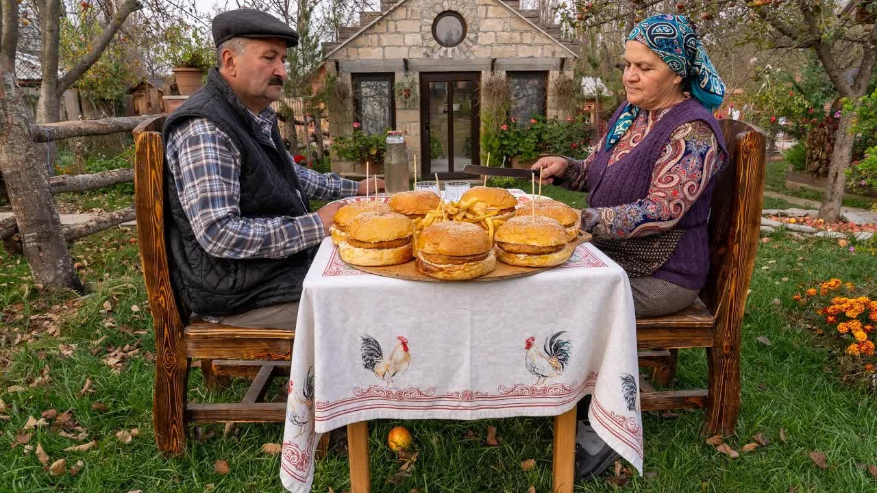 Домашниe Бургеры с Курицей 🍔🔥