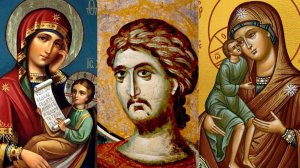 НЕВИДИМЫЙ ВОИН ПОРАЗИЛ КОПЬЕМ ЮЛИАНА ОТСТУПНИКА..ЯВЛЕНИЕ БОГОРОДИЦЫ СВ.ВАСИЛИЮ ВЕЛИКОМУ