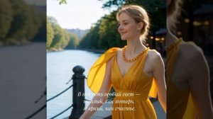 есть особый свет — тёплый, как янтарь, и яркий, как счастье. Эти солнечные бусины — лишь отражен