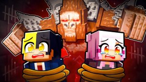 😱 Майнкрафт но Нас Поймал Маньяк Обезьяна!  (Они — Приматы)