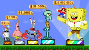 🔥 Супер Марио и Губка Боб: Кто купит ВСЕХ персонажей первым?!