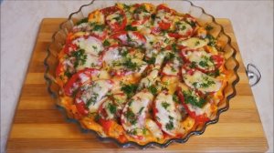 КУРИНОЕ филе с ОВОЩАМИ и СЫРОМ как ПРИГОТОВИТЬ куриное филе РЕЦЕПТ вкусного БЛЮДА