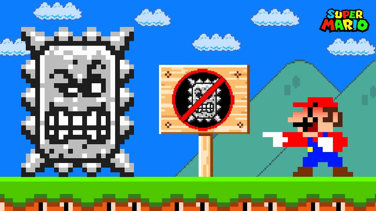 ⛔️Thwomps тут запрещён! Как же быть дальше? Mario квест.
