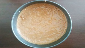 Медовый торт одним коржом