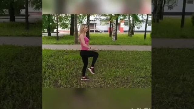 Моя тренировка на улице  будь в форме в период карантина!