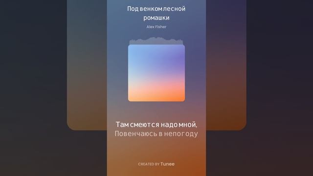 Под венком лесной ромашки