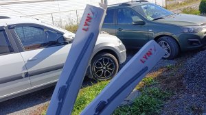 Японское качество на Ларгус и Калину. LYNXauto. Бескаркасные дворники Линкс.
