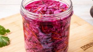 Капуста, квашенная со свеклой