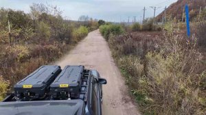 DJI POCKET 3 на автомобиле монтаж через селфи палку и флагшток
