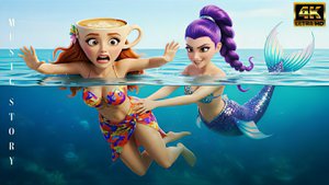 Балерина Капучина. Музыкальная история спасения от русалочки на соревнованиях