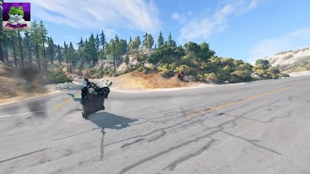 Заминированный город в BeamNG Drive смотреть онлайн