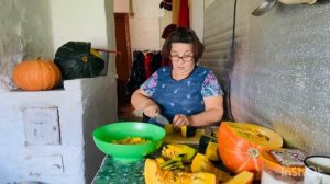 Запекаю тыкву и моя история родов в 18 лет